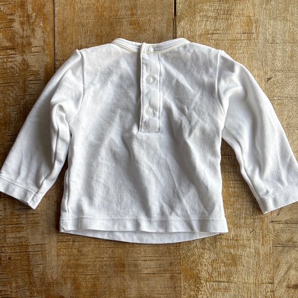 TBBC White Baby Smocked Outfit 0-3m - Picture 5 of 8